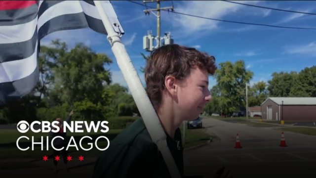 Teen completes last Running 4 Heroes mile in support of first responders