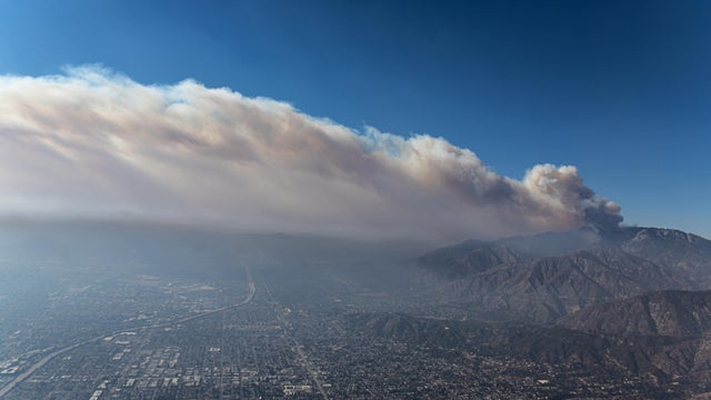 Aerials of the Palisades and Eaton Fires. 
