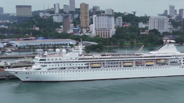 Hundreds of people stranded after MV Odyssey cruise stalls out