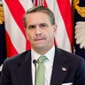 Attorney General Todd Blanche speaks during a roundtable in the East Room of the White House in Washington, D.C., on Oct. 21, 2026. 