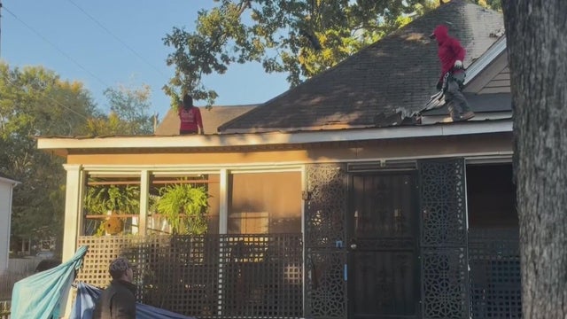 Army veteran gets free roof to help her stay in Atlanta home