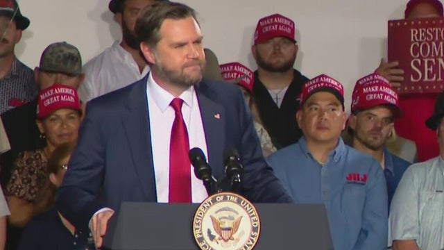 VP Vance rallies for Ken Paxton during stop in Weatherford