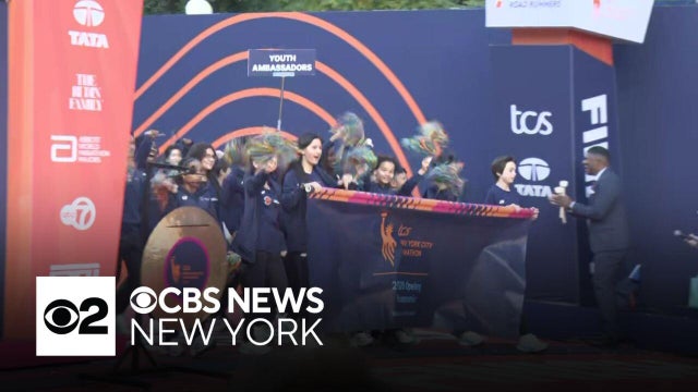 New York City Marathon opening ceremony held in Central Park