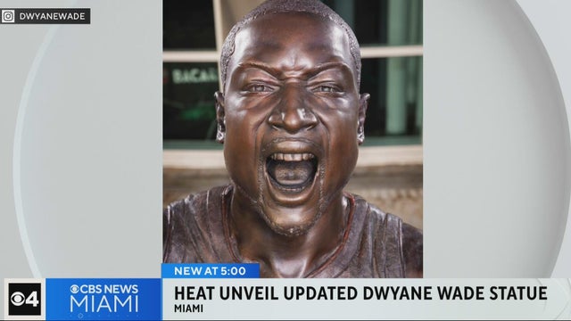 Dwyane Wade&rsquo;s much-criticized statue gets a makeover