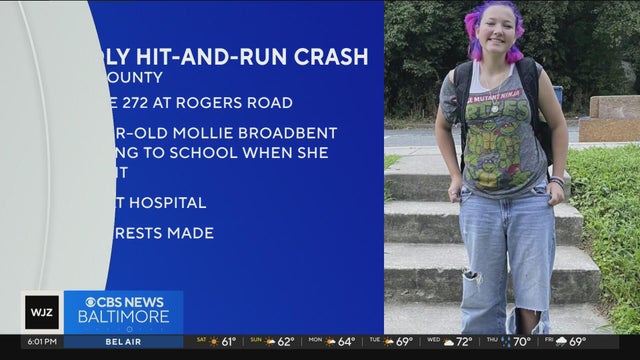 13-year-old girl identified in deadly hit-and-run crash in Cecil County