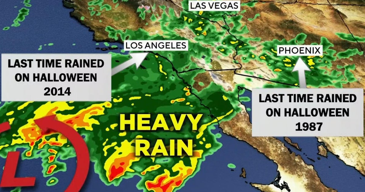 Heavy rain expected ahead of Halloween weekend in Southwest
