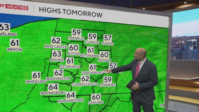 KDKA-TV Evening Forecast (10/30)