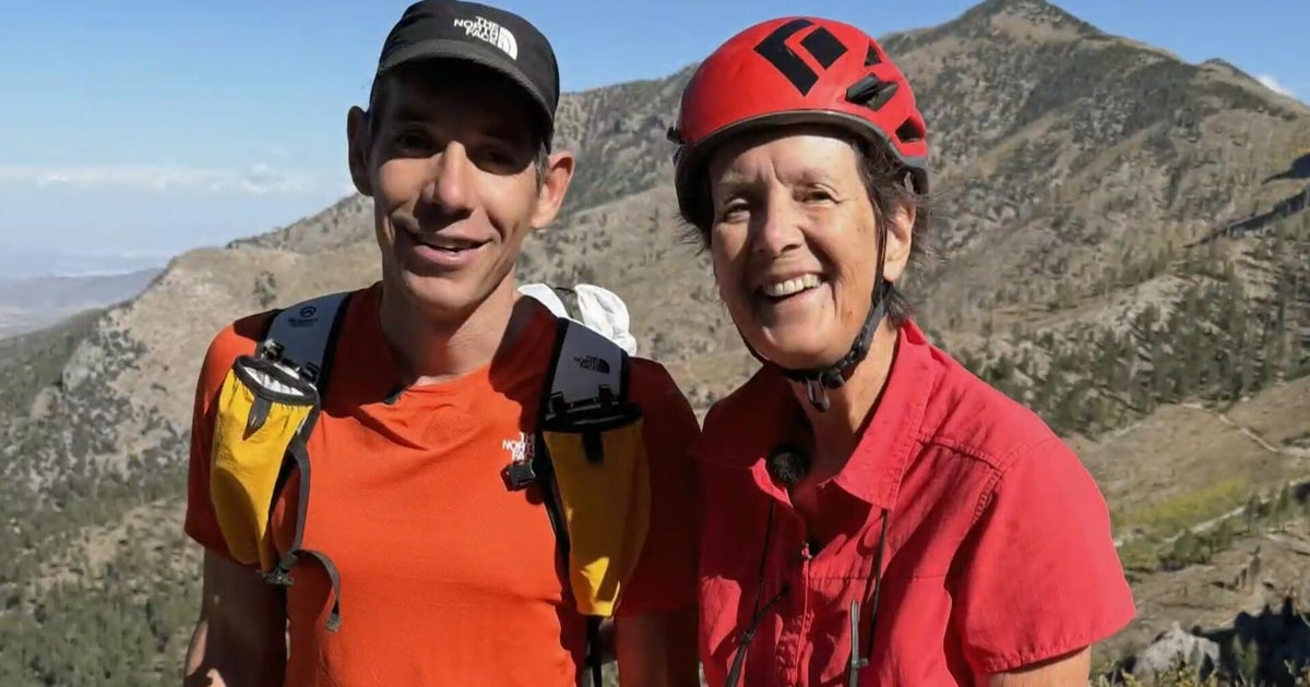 Death-defying free solo climber Alex Honnold takes his 75-year-old mom on a birthday climb