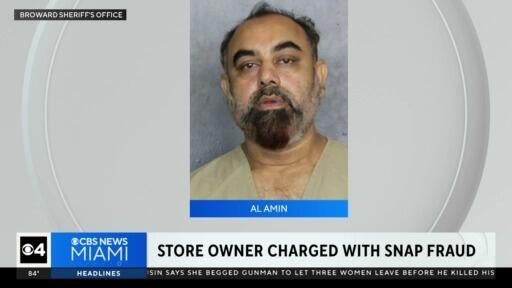 Hollywood store owner charged in yearslong SNAP fraud scheme