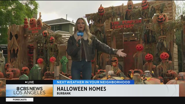 Burbank&rsquo;s Top Halloween Homes Revealed! 1st Place + Honorable Mentions | CBS LA