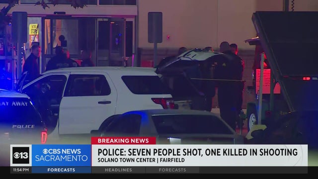 7 people shot at Solano Town Center, killing 1, Fairfield police said